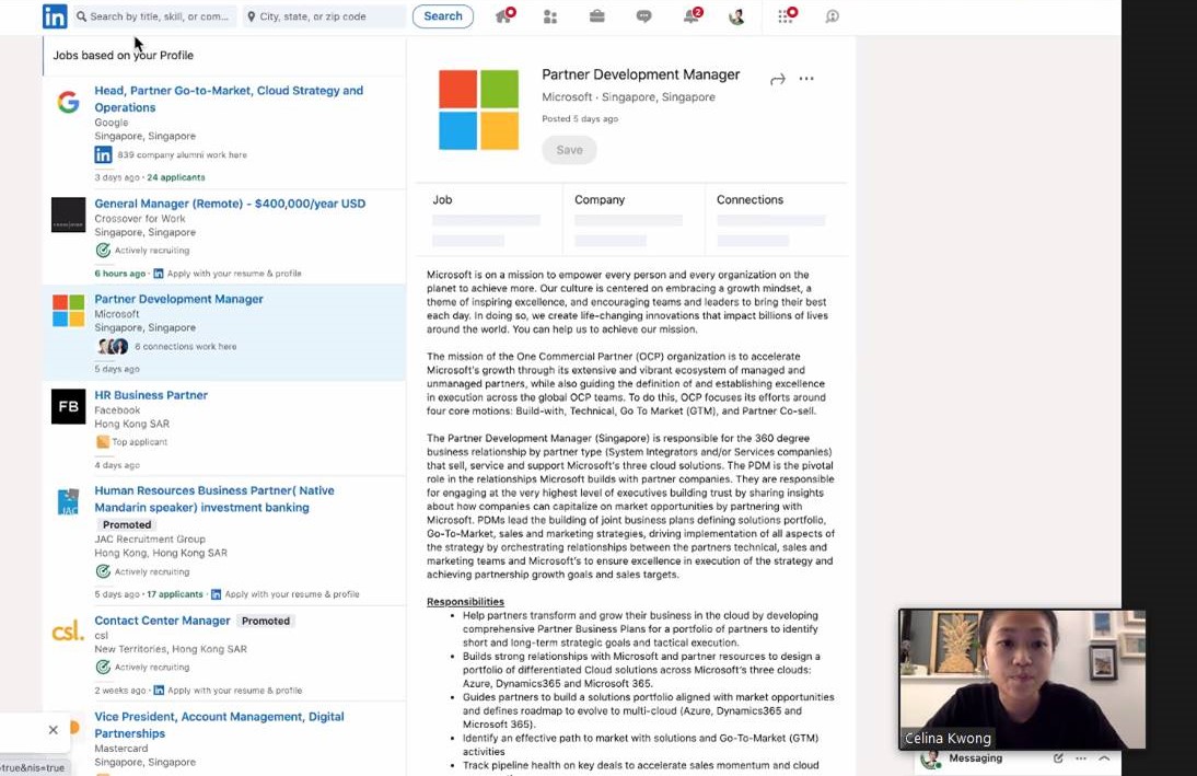Workshop on Promoting Yourself on LinkedIn - Activity Photo